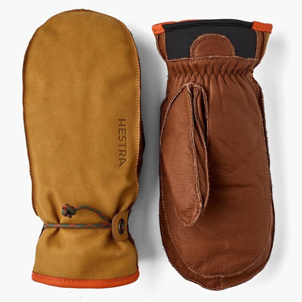 Hestra Wakayama Leather Mittens, Womens sz 7